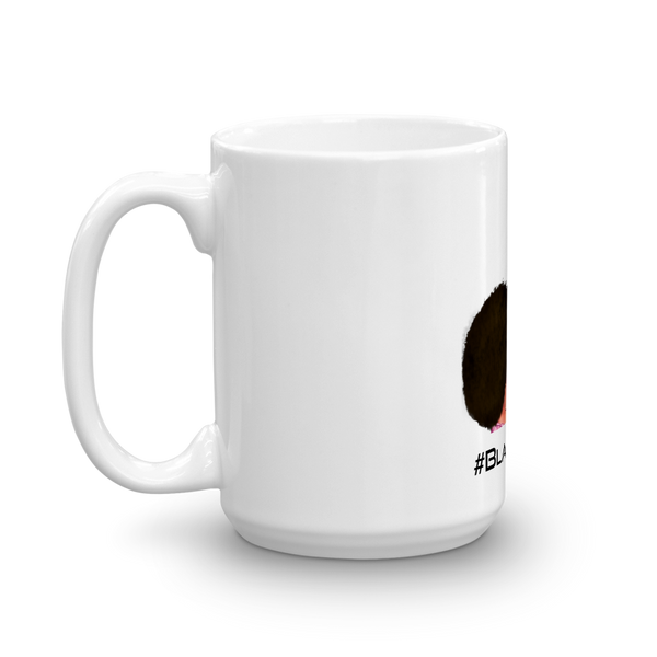 Loving Black Couple Mug - #BlackLove