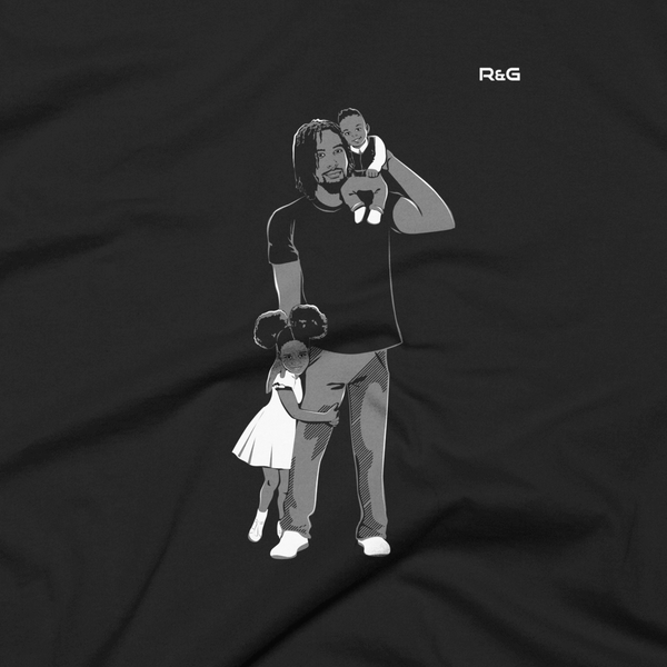 Black Father Figure T-Shirt